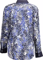Blu Lyocell Women Shirt 2