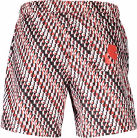 Black Polyester Men's Swim Boxer 2