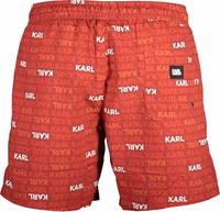 Rosso Polyester Men Swim Boxer 2