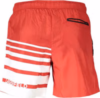 Rosso Poliestere Men's Swim Boxer 2