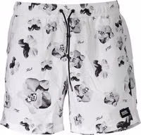 Bianco Polyester Men's Swim Boxer 1