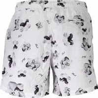 Bianco Polyester Men's Swim Boxer 2