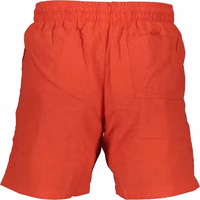 Rosso Poliammide Men's Swim Boxer 3