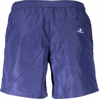 Blu Polyester Men's Swim Boxer 2