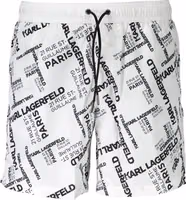 Bianco Polyester Men's Swim Boxer 1