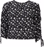 Black Viscose Women Blouse 1