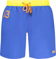 Blu Poliammide Men Swim Boxer 1
