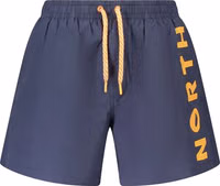 Blue Nylon Men's Swim Trunk 1