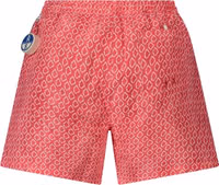 Red Polyester Men's Swim Boxer 2