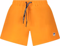 Arancione Nylon Men's Swim Boxer 1