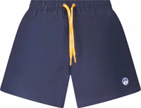 Blu Nylon Men's Swim Boxer 1