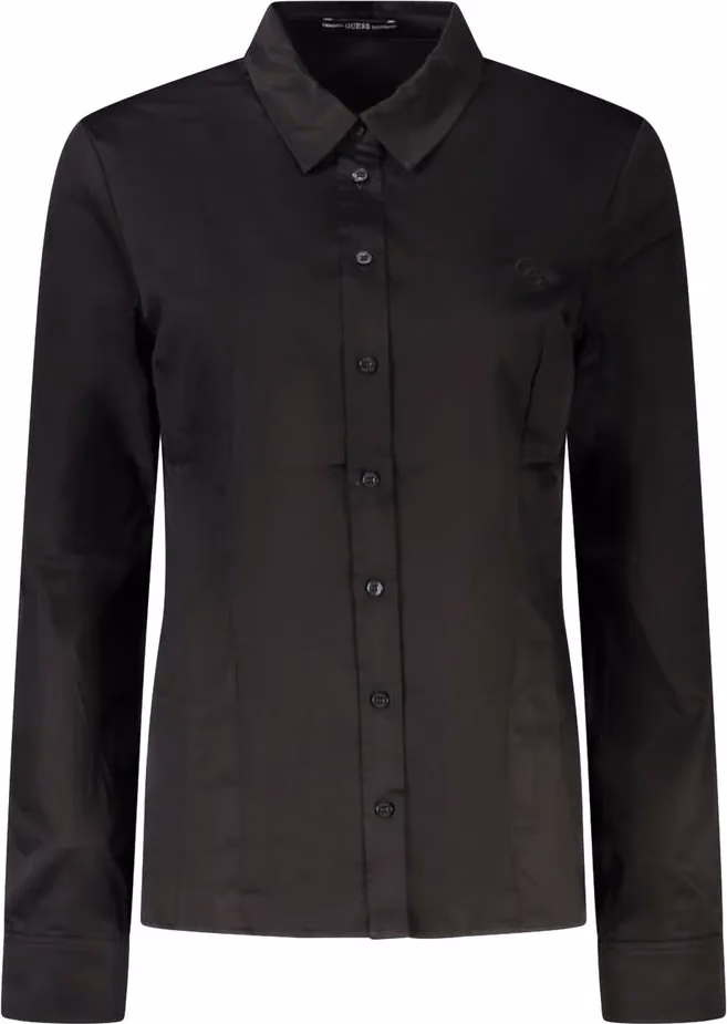 Black Cotton Women's Shirt