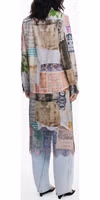 Beige Cotton Women Shirt 2