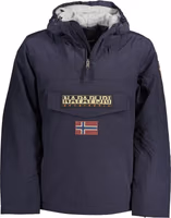 Blu Polyamide Men's Jacket 1