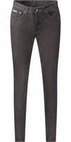 Black Cotton Women's Jeans 1