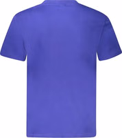 Blue Cotton Men's T-Shirt 2