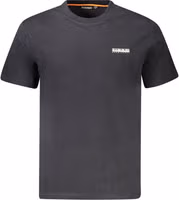 Black Cotton Men T-Shirt 1
