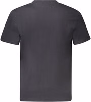 Black Cotton Men T-Shirt 2