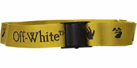 Yellow Fabric Regular Belt 1