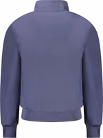 Blue Polyester Men's Bomber Jacket 2