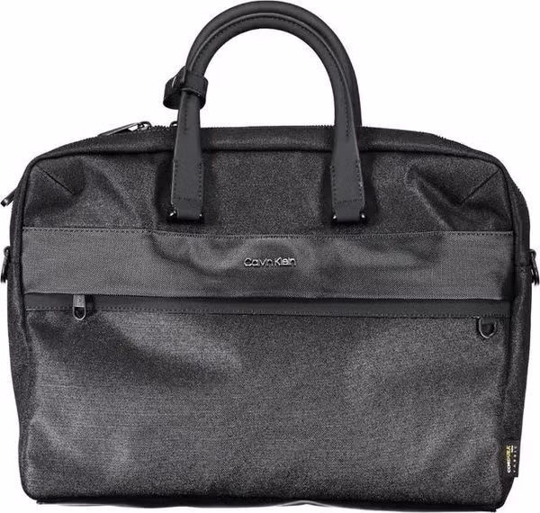 Nero Polyester Men's Briefcase