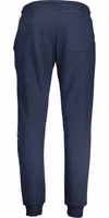 Blue Cotton Men's Sweatpants 2