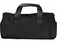 Black Polyester Men's Shoulder Bag 2
