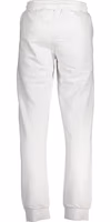 White Cotton Men's Sweatpants 2