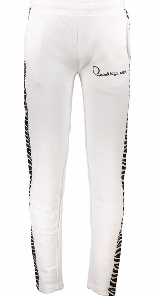 White Cotton Men's Sweatpant