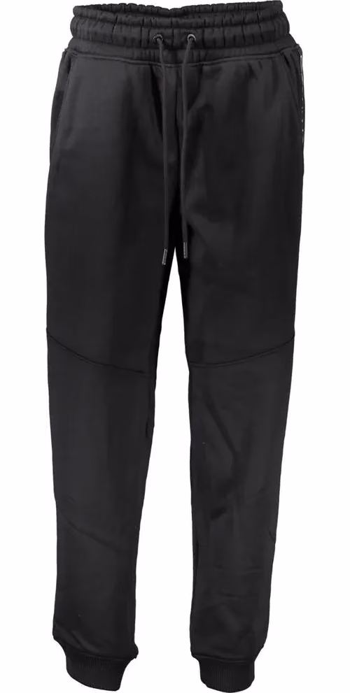 Black Polyester Women's Jogger Pants