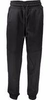 Black Polyester Women's Jogger Pants 1