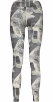 Black Polyester Women's Legging 2