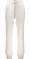 White Cotton Women's Sweatpant 1