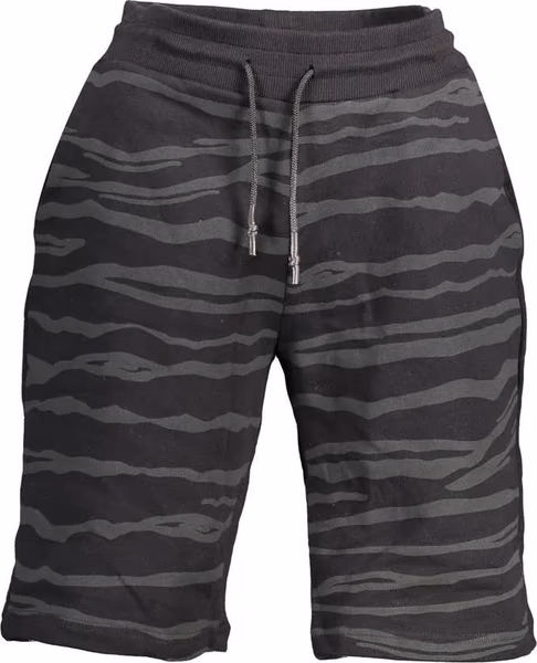 Black Cotton Men's Sweatpant