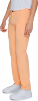 Orange Cotton Chino Pants 2