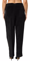 Black High Waist Straight Dress Trouser Pants 3