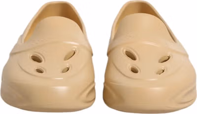 Beige Rubber Slides Low Top Sneakers Shoes
