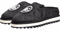 Black Nylon Low Top Slip On Sneaker Shoes 3