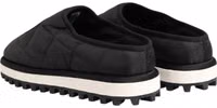 Black Nylon Low Top Slip On Sneaker Shoes 4