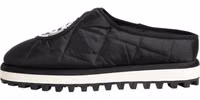 Black Nylon Low Top Slip On Sneaker Shoes 5