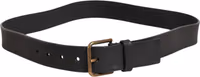 Black Leather Metal Buckle Classic Men Belt 4