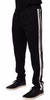 Black Cotton Jogger Sweatpants Trouser Pants 2