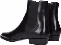 Black Leather Ankle Boots 4