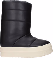Black Leather Ankle Boots 1