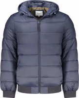Blue Polyamide Jackets & Coat 1
