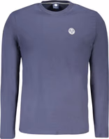 Blue Cotton Men's T-Shirt 1