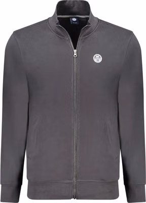 Black Cotton Men's Sweatshirt