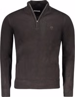 Black Acrylic Men Sweater 1