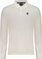 White Cotton Men's Polo Shirt 1