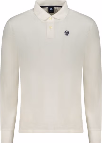 White Cotton Men's Polo Shirt